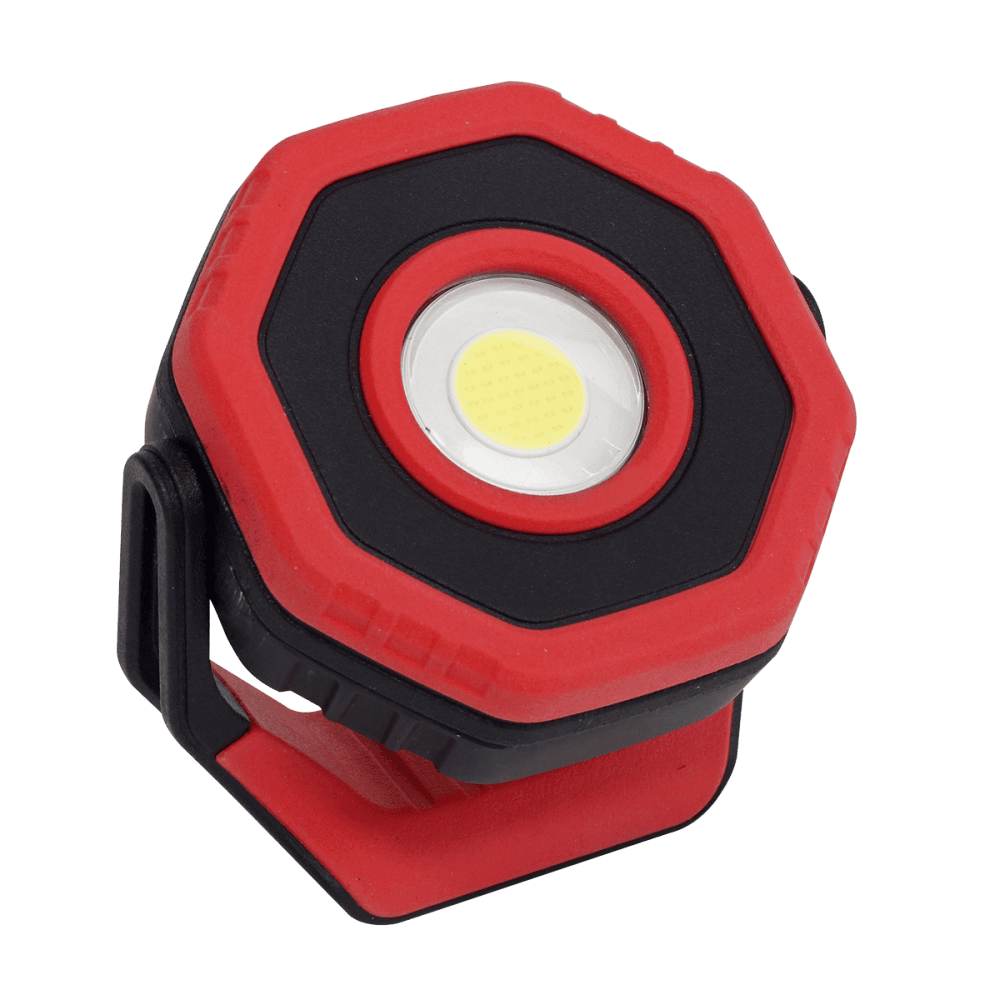 Sealey Rechargeable 360° Pocket Floodlight with Magnet 7W COB LED - Red Model No- LED700PR