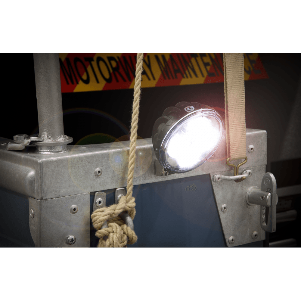 Sealey Mini Round Worklight with Adjustable Bracket 12W SMD LED Model No- LED1R
