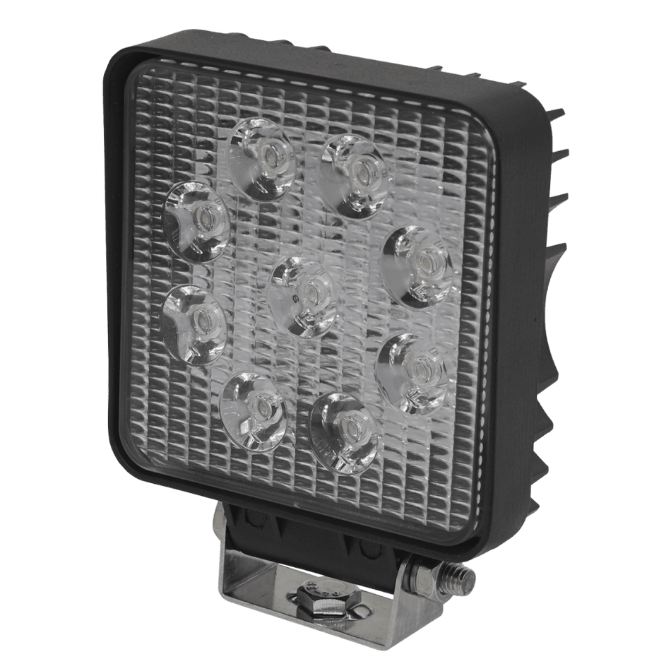 Sealey Square Worklight with Adjustable Bracket 27W SMD LED Model No- LED3S