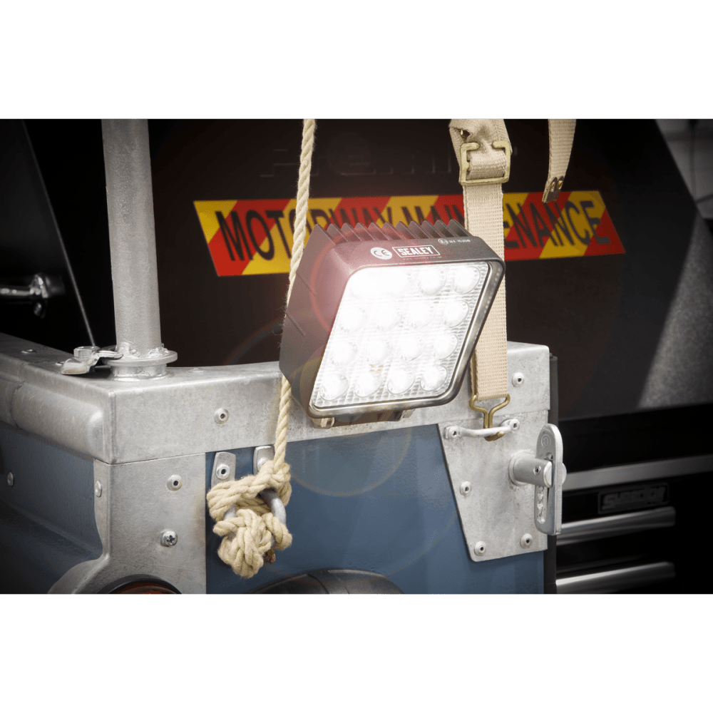 Sealey Square Worklight with Adjustable Bracket 48W SMD LED Model No- LED5S