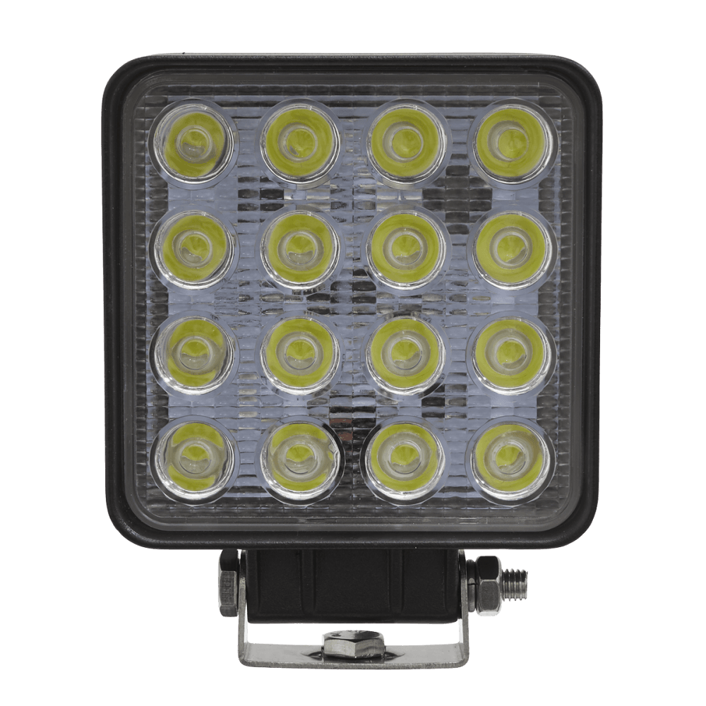 Sealey Square Worklight with Adjustable Bracket 48W SMD LED Model No- LED5S