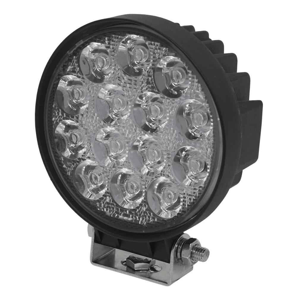 Sealey Round Worklight with Adjustable Bracket 42W SMD LED Model No- LED4R