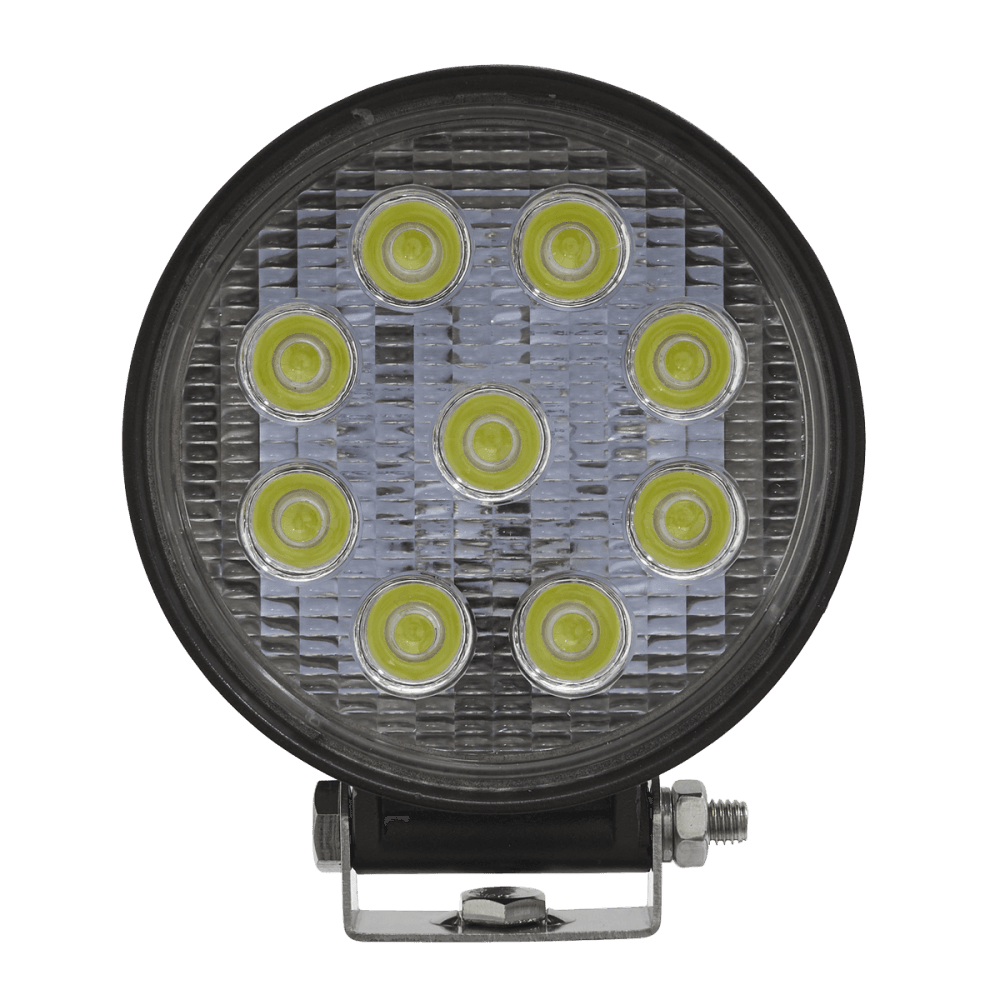 Sealey Round Worklight with Adjustable Bracket 27W SMD LED Model No- LED3R