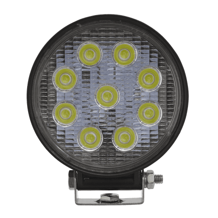 Sealey Round Worklight with Adjustable Bracket 27W SMD LED Model No- LED3R