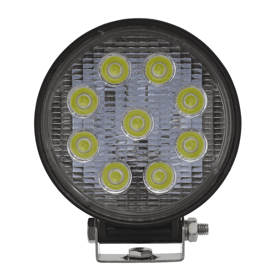Sealey Round Worklight with Adjustable Bracket 27W SMD LED Model No- LED3R