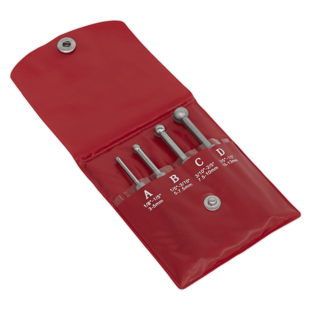 Sealey Small Hole Gauge Set 4pc Model No- AK10116
