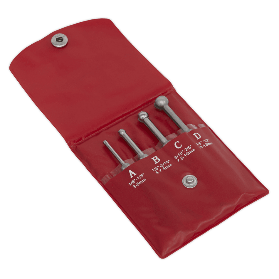 Sealey Small Hole Gauge Set 4pc Model No- AK10116