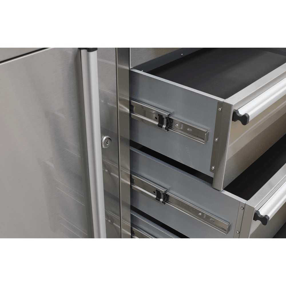 Sealey Mobile Stainless Steel Tool Cabinet 4 Drawer Model No- AP4804SS