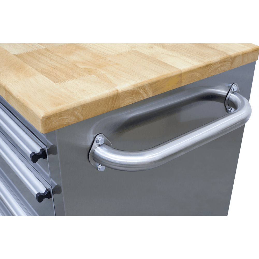 Sealey Mobile Stainless Steel Tool Cabinet 4 Drawer Model No- AP4804SS