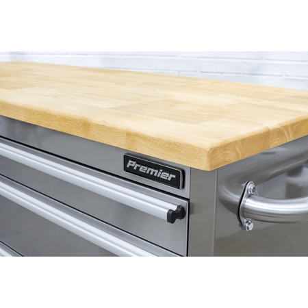 Sealey Mobile Stainless Steel Tool Cabinet 4 Drawer Model No- AP4804SS