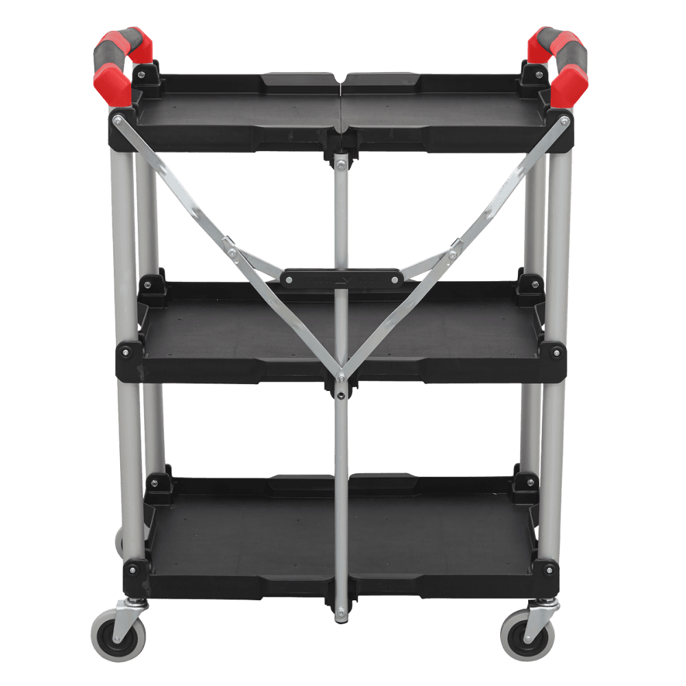 Sealey Folding Workshop Trolley 3-Level Model No- CX314