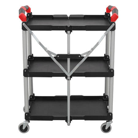 Sealey Folding Workshop Trolley 3-Level Model No- CX314