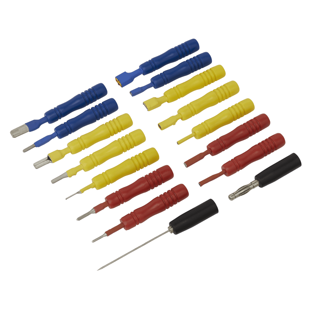 Sealey Test Lead Connector Set 16pc Model No- TLCS01