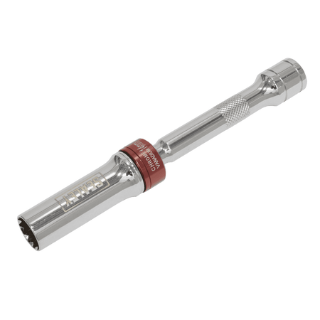 Sealey Spark Plug Socket with Universal Joint 14mm 3/8"Sq Drive 12-Point 150mm Model No- AK6570