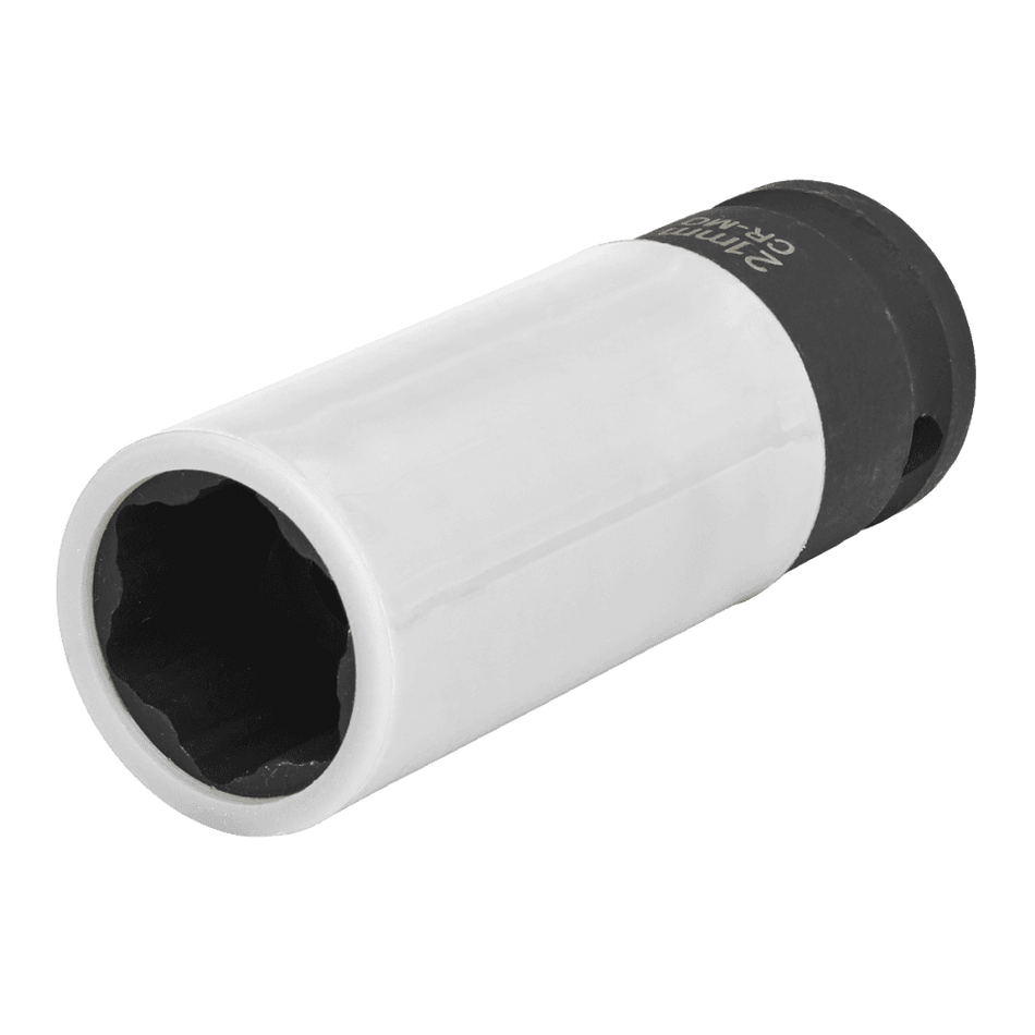 Sealey Alloy Wheel Impact Socket 1/2"Sq Drive - 21mm Star Profile for Hyundai Model No- SX0421