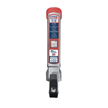 Sealey Tyre Inflator 2.5m Hose with Twin Clip-On Connector Model No- SA37/95