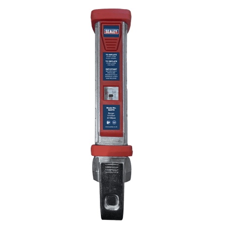 Sealey Tyre Inflator 2.7m Hose with Clip-On Connector Model No- SA372