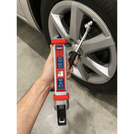 Sealey Tyre Inflator 0.5m Hose with Twin Push-On Connector Model No- SA371