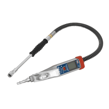 Sealey Digital Tyre Inflator 0.5m Hose with Push-On Connector Model No- SA374
