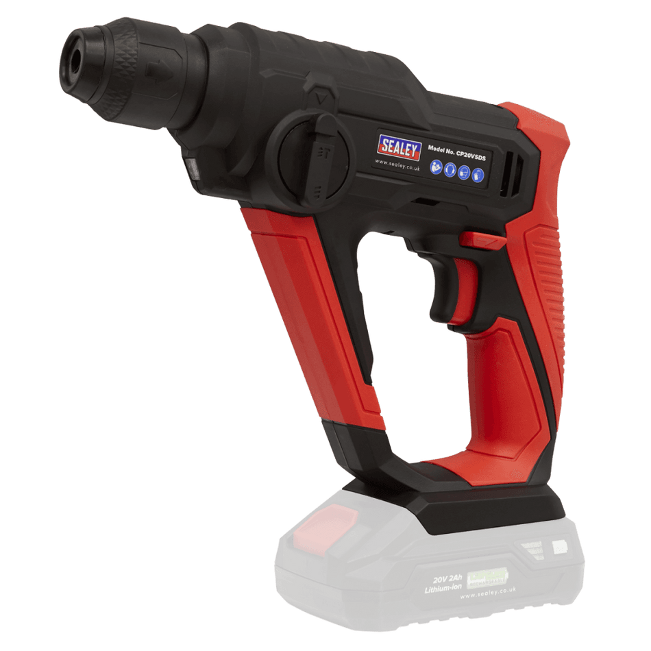 Sealey Rotary Hammer Drill 20V SDS Plus - Body Only Model No-CP20VSDS