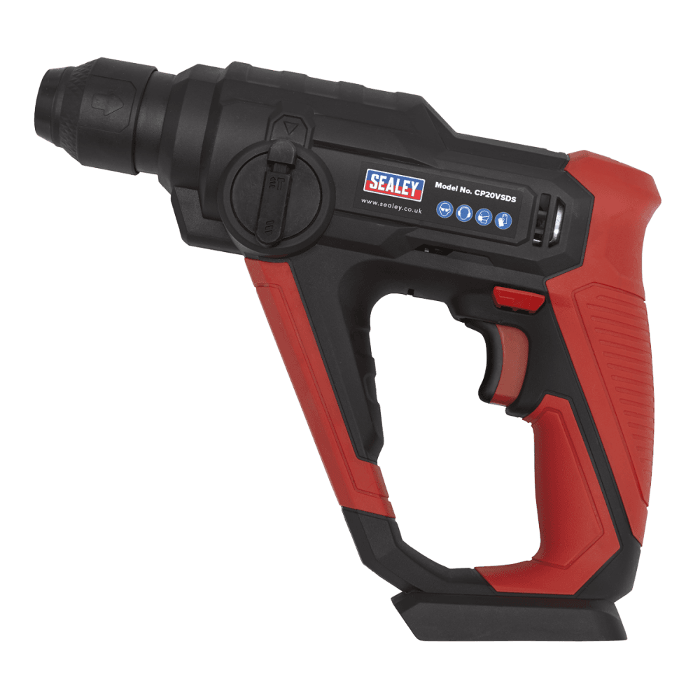 Sealey Rotary Hammer Drill 20V SDS Plus - Body Only Model No-CP20VSDS