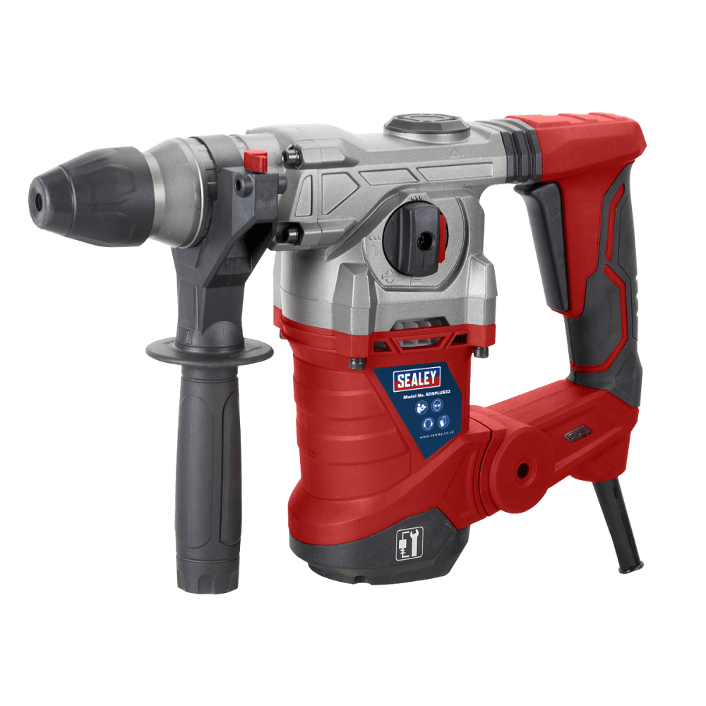 Sealey Rotary Hammer Drill SDS Plus 32mm 1500W/230V Model No-SDSPLUS32