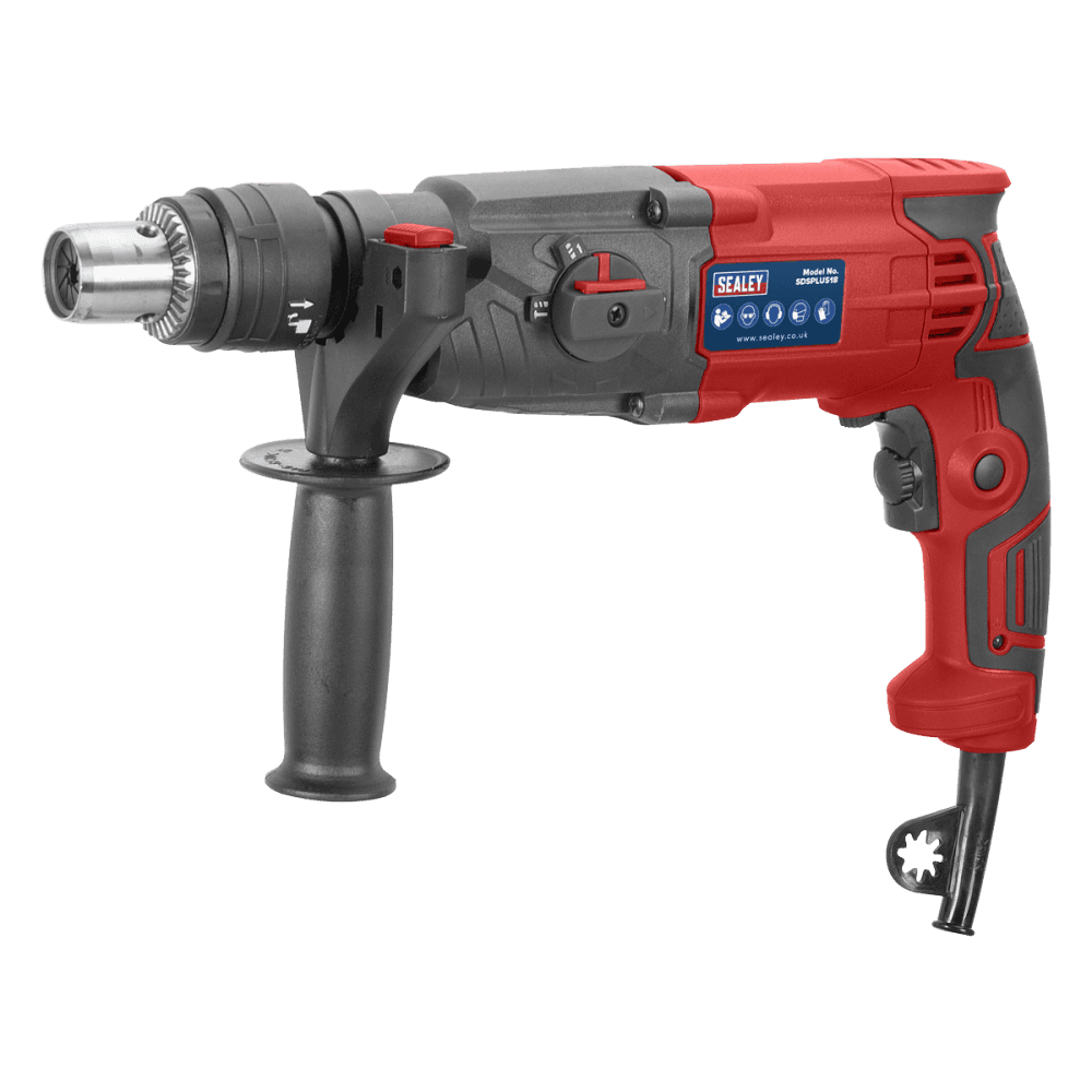 Sealey Rotary Hammer Drill SDS Plus 18mm 750W/230V Model No-SDSPLUS18