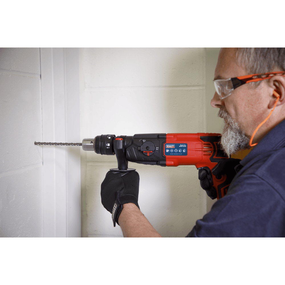 Sealey Rotary Hammer Drill SDS Plus 18mm 750W/230V Model No-SDSPLUS18