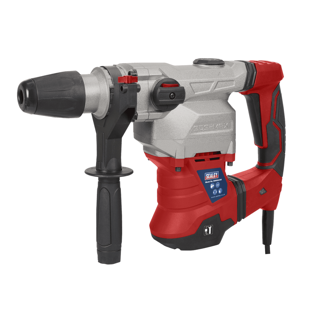 Sealey Rotary Hammer Drill SDS MAX 40mm 1500W/230V Model No-SDSMAX40