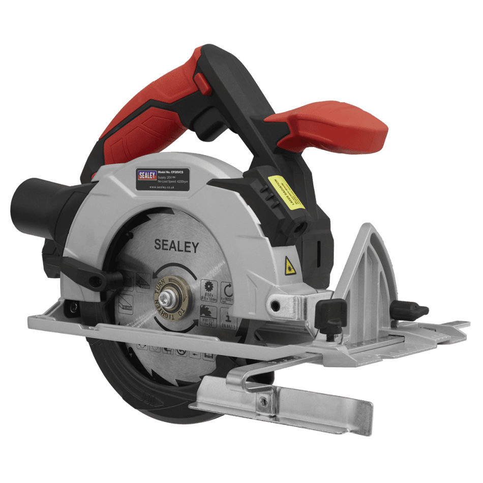 Sealey Circular Saw 20V Ã‡?150mm - Body Only Model No-CP20VCS