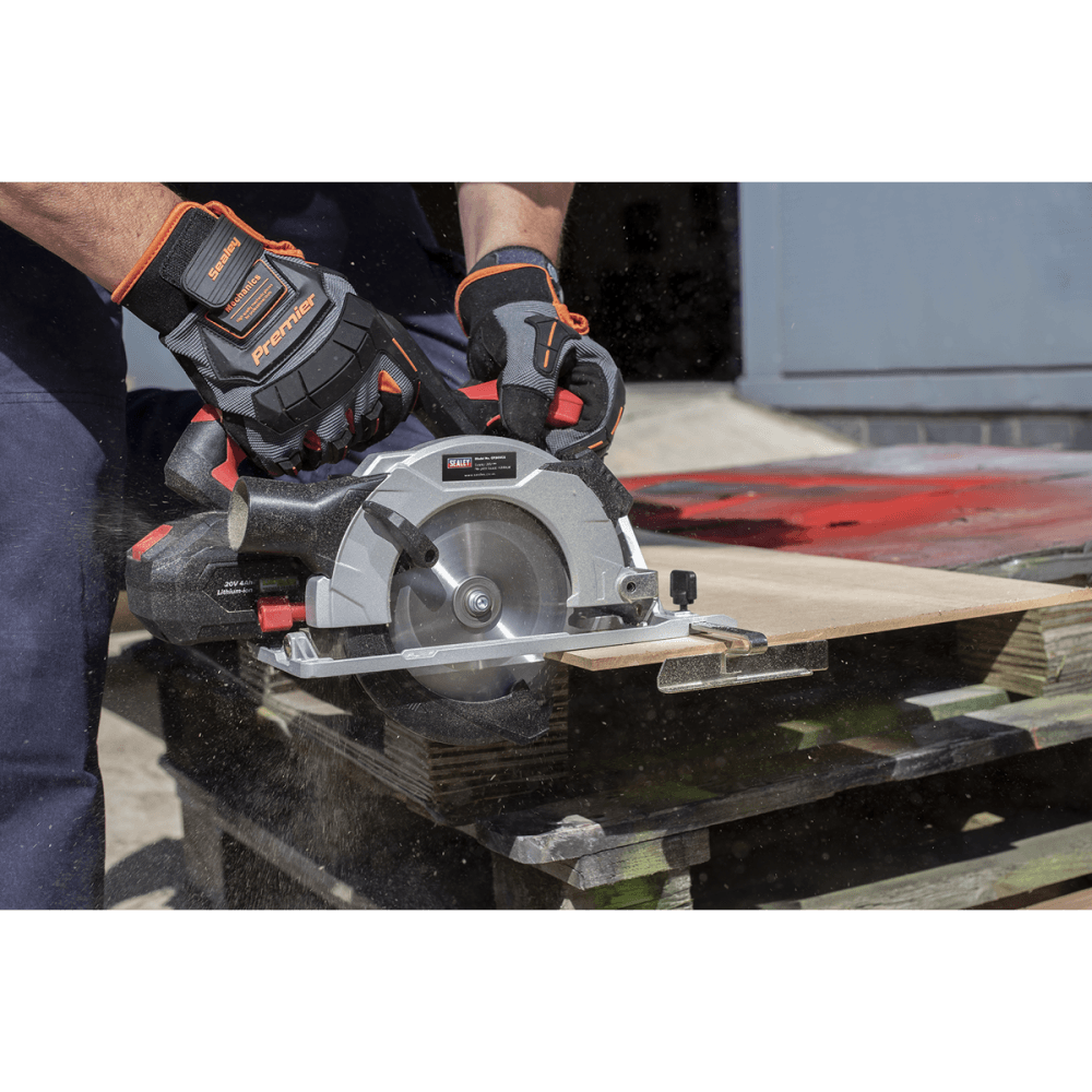 Sealey SV20 Series 150mm Cordless Circular Saw 20V - Body Only Model No-CP20VCS