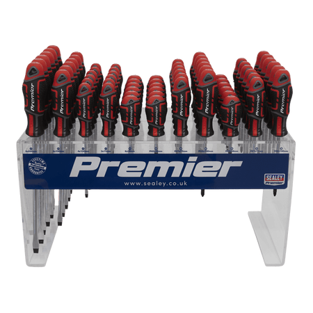 Sealey Individual Screwdrivers GripMAX 66pc Countertop Display Model No-AK4369DS