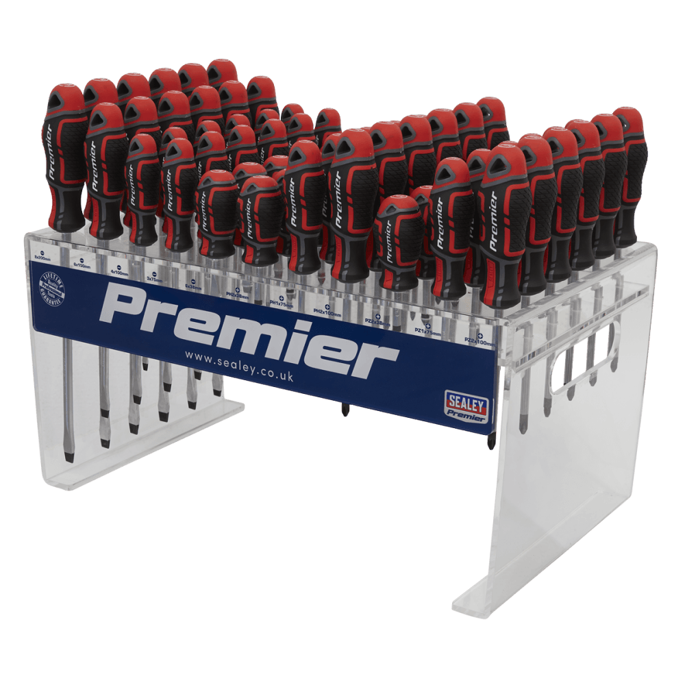 Sealey Individual Screwdrivers GripMAX 66pc Countertop Display Model No-AK4369DS