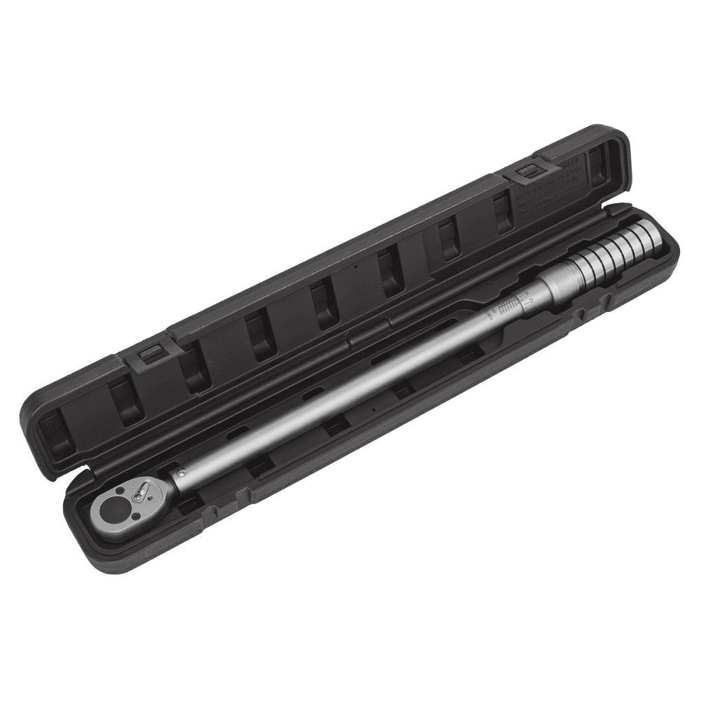 Sealey Torque Wrench Micrometer Style 1/2"Sq Drive 60-340Nm - Calibrated Model No-STW704