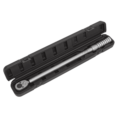 Sealey Torque Wrench Micrometer Style 1/2"Sq Drive 60-340Nm - Calibrated Model No-STW704