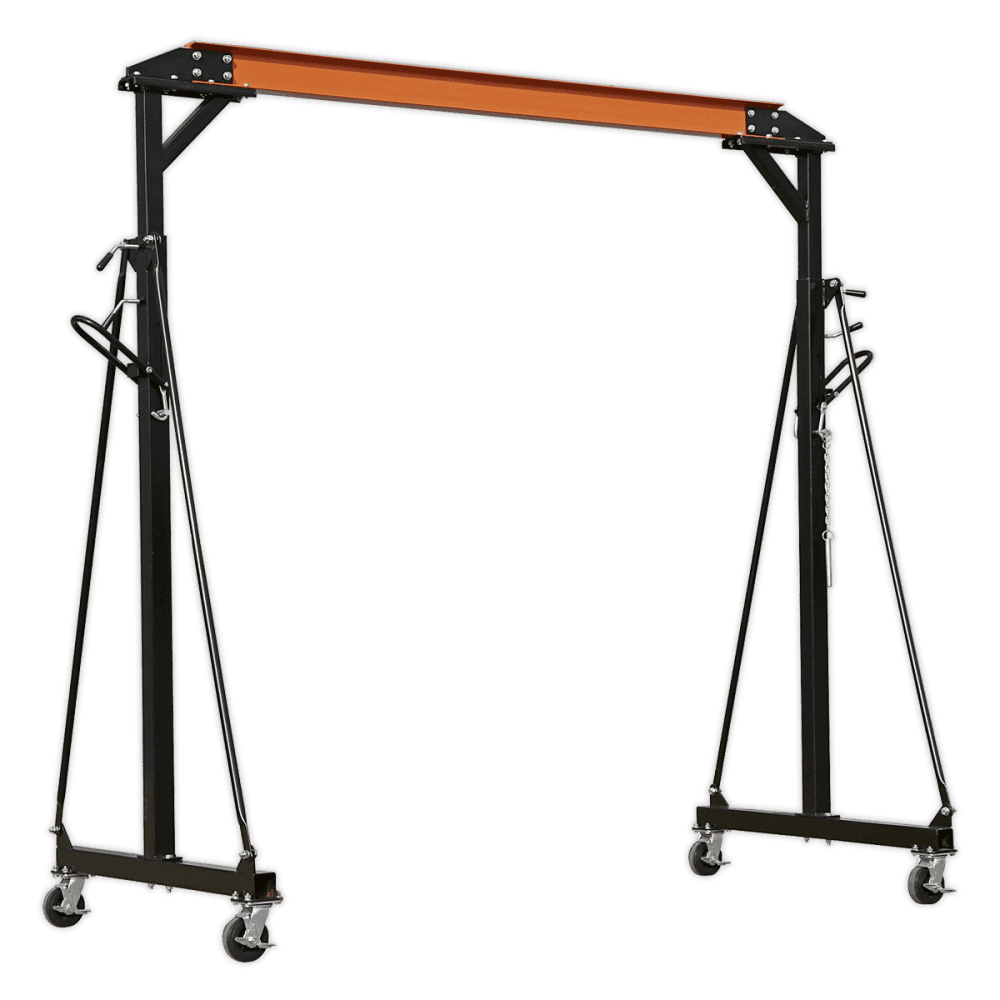 Sealey Portable Gantry Crane Adjustable 1tonne Combo Model No-SG1000KIT