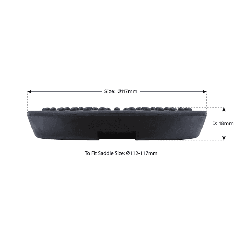 Sealey Safety Rubber Jack Pad - Type B Model No-JP18
