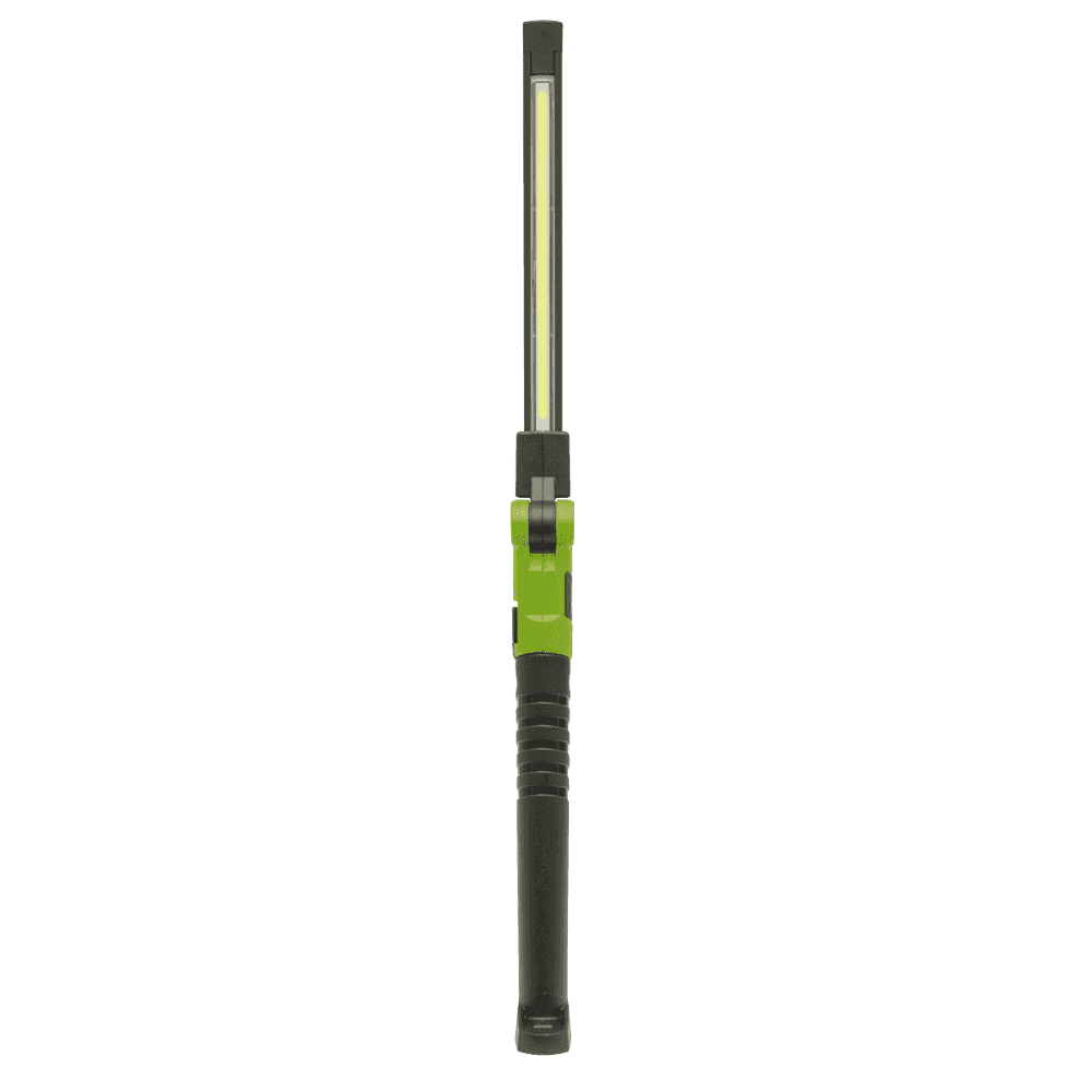 Sealey Rechargeable Slim Folding Pocket Light 2 COB + 1 SMD LED - Green Model No-LED01G