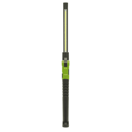 Sealey Rechargeable Slim Folding Pocket Light 2 COB + 1 SMD LED - Green Model No-LED01G