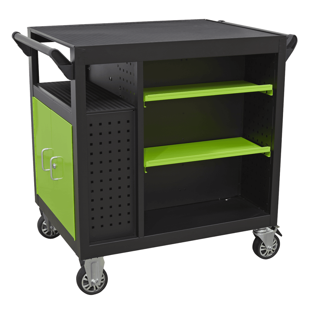 Sealey Mobile Workstation 7 Drawer & Cupboard 920mm Model No-AP36MWS
