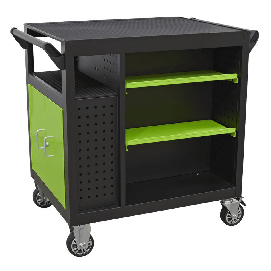 Sealey Mobile Workstation 7 Drawer & Cupboard 920mm Model No-AP36MWS