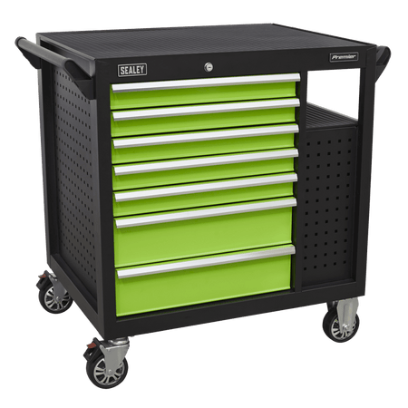 Sealey Mobile Workstation 7 Drawer & Cupboard 920mm Model No-AP36MWS