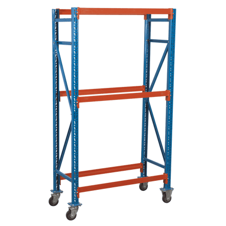 Sealey Two Level Mobile Tyre Rack 200kg Capacity Per Level Model No-STR007