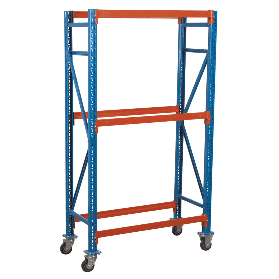 Sealey Two Level Mobile Tyre Rack 200kg Capacity Per Level Model No-STR007