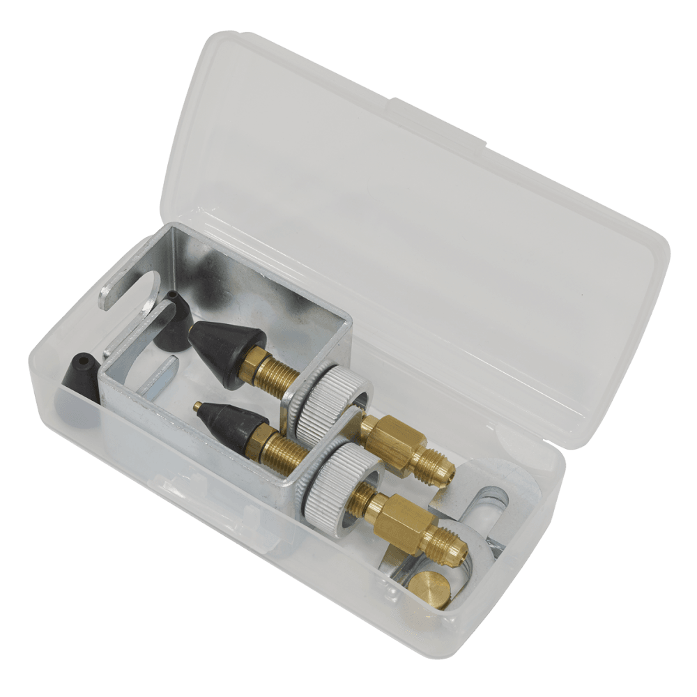 Sealey Air Conditioning Pressure Test Connector Kit 13pc Model No-VSAC135