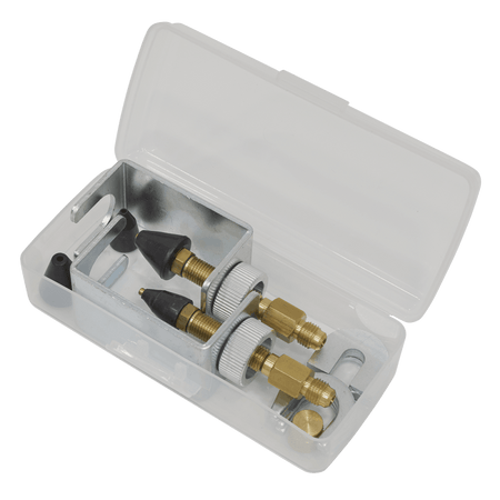 Sealey Air Conditioning Pressure Test Connector Kit 13pc Model No-VSAC135