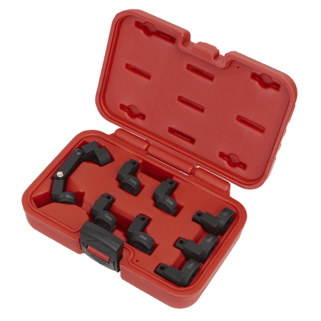 Sealey Injector Pipe Socket Set 9pc 3/8"Sq Drive Model No-AK6985