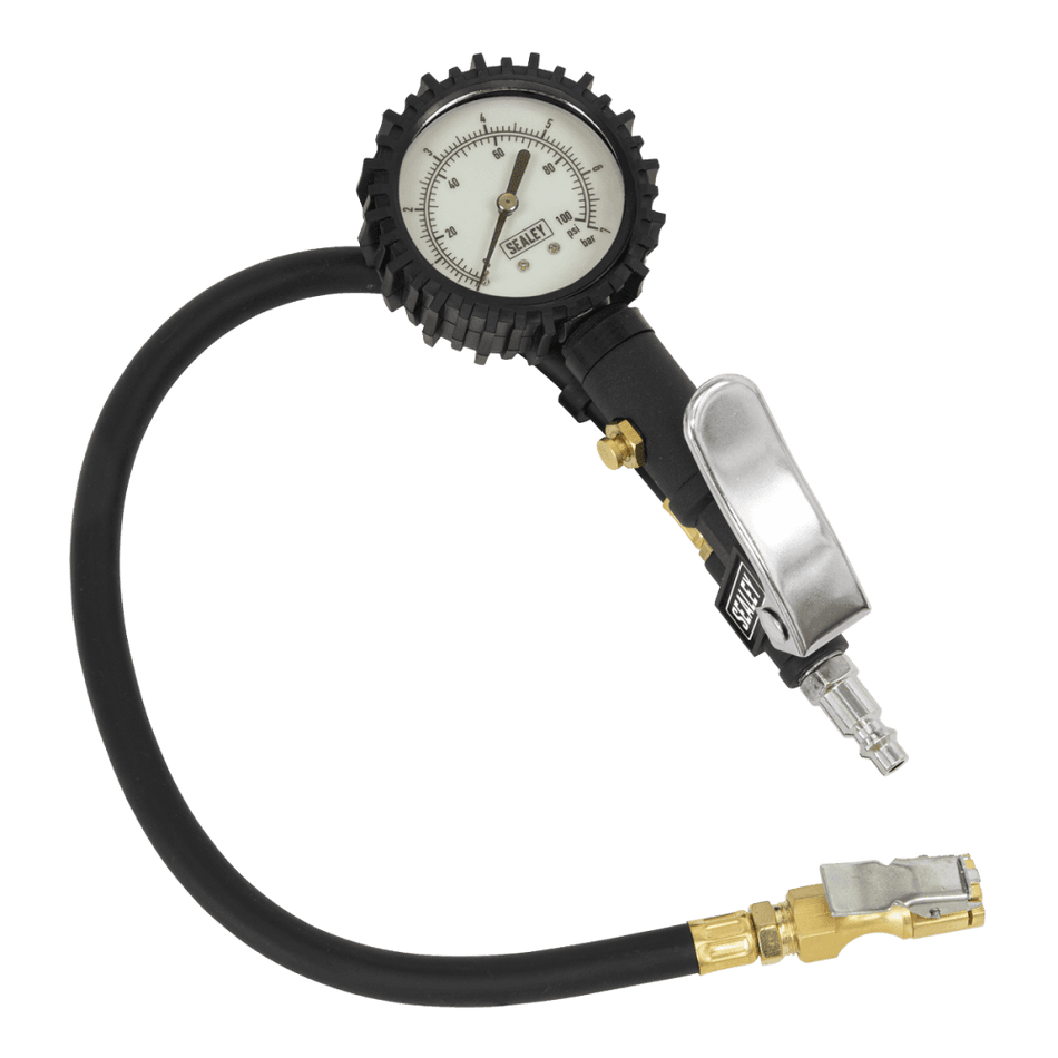 Sealey Tyre Inflator with Clip-On Connector Model No-SA399
