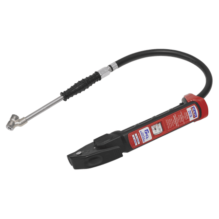 Sealey Premier Anodised Tyre Inflator with Twin Push-On Connector Model No-SA37/93B