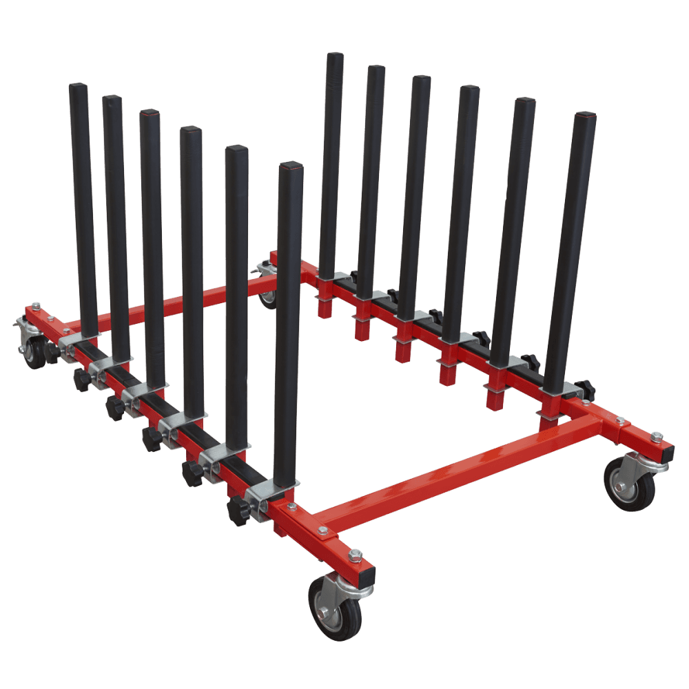 Panel Storage Rack Mobile Holds 5 Panels Model No-MK76
